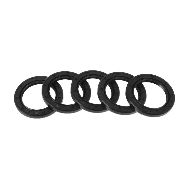 RATCHROLL ختم زيت حلقة ختم TC ختم رمح دوار 28x40x5 مم ضغط عالي مطاط نيتريل أسود 5 قطع - Image 1